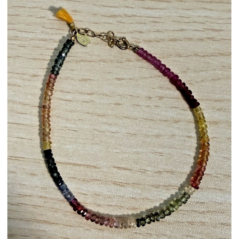 Shashi Multicolor Pastel Beaded Bracelet